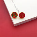 Red Spacer Bead Metal Beads with 4 Listed Options for DIY Jewelry Making view 6