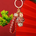 Striped Mushroom Fortune Loop Keychains in Seven Colors plus Assorted Option view 7