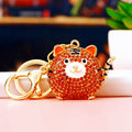 Crystal Baby Tiger Keychains with Matching Fortune Cord Sets view 7