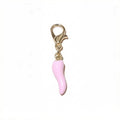 Slim Enamel Chili Pepper Charms with Lobster Clasps in 12 Colors view 7