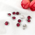 Metallic Birthstone Metal Charms with 26 Listed Options view 8