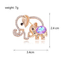 Flower Openwork Metal Brooch Pin for Jackets and Lapels view 2