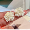 White Blossom Studs