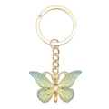 Patterned Metal Butterfly Keychain in Eight Color Styles view 9