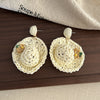 Cream Woven Hats