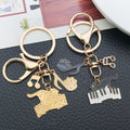 Black Cat Music Keychains in Six Charm Arrangements view 4