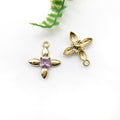 Red Four-Leaf Clover Metal Charms with 6 Listed Options view 11