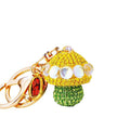 Jeweled Dome Mushroom Keychains in Six Colors plus Assorted Option view 5