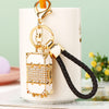 White Braided-Jeweled-Suitcase