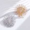 Sun Two Designs Metal Brooch Pin for Jackets and Lapels view 5