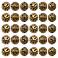 Matte Gold-Tone Spacer Bead Metal Beads with 3 Listed Options view 1