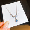 Blue Teardrop
