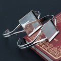 Square Cabochon Cuff Bracelet Settings in Two Tray Sizes view 6