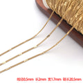 Gold-Tone Jewelry Chain Jewelry Findings with 32 Listed Options view 7