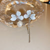 Blue Flower Stud