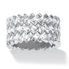 Silver Tone Size 7