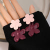 Pink Floral Drops