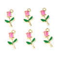 Colorful Rose Charms In 6 Styles For Jewelry Making view 8