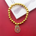 Red Five Elements Wood Beads with 2 Listed Options view 3