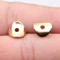 Irregular Wavy Disc Spacer Bead in 6 Metal Finishes for Jewelry Making view 6