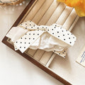Polka Dot Bow Hair Comb Scrunchie Clip Five Styles view 10