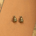 Lucky Gourd Charm Metal Jewelry Making Component In 3 Finishes view 4