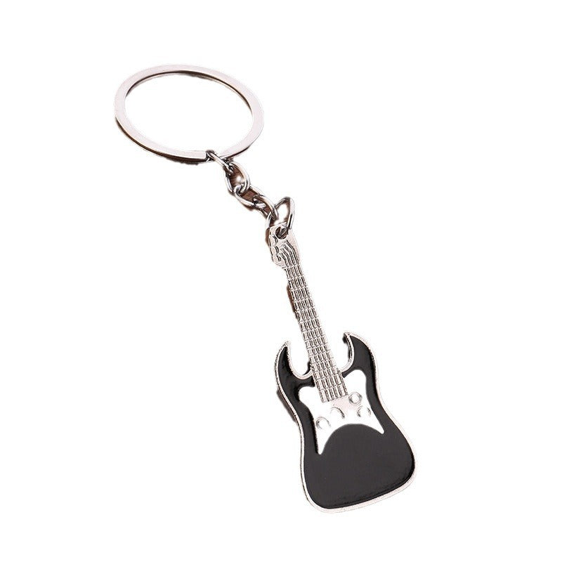 Metal Guitar Keychain Creative Gift for Music Festival Party Favors