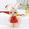 Red Flower-Dress-Rabbit