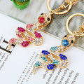 Mixed Jeweled Zodiac Snake Keychains in Twenty-Six Pictured Styles view 2