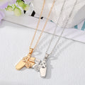 Two Piece Magnetic Game Controller Pendant Couple Necklace Sets view 8
