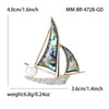 Gold Sailboat