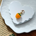 Mini Resin Strawberry Lobster Clasp Charm Keychains view 8
