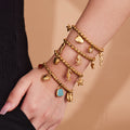 Marine and Fashion Charm Bracelets in Gold Silver and Two Tone view 2