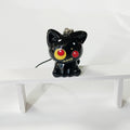 Gothic Monster Cat Figurine Phone Strap Charms in Four Designs view 5