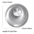Polished Round Swirl Brooch in Two Metal Tones for Jackets Scarves and Lapels view 6