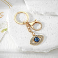 Turkish Evil Eye Keychains Rhinestone Charms Nineteen Options view 8
