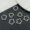 Metallic Spacer Bead Metal Beads with 3 Listed Options view 2