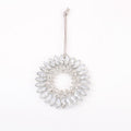 Marquise Rhinestone Circular Christmas Wreath Hangers 2 Colors view 5