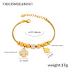 Gold Clover Bracelet