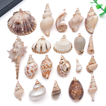 Gold-Tone Seashell Shell Charms with 69 Listed Options