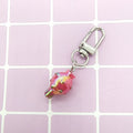 Miniature Resin Fruit Vegetable Mushroom and Shrimp Clip Keychains view 11
