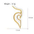 Gold Tone Silver Tone Flower Four Designs Metal Brooch Pin view 9
