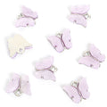 Polished Gold Silver Butterfly Acrylic And Alloy Charms in 20 Styles view 11