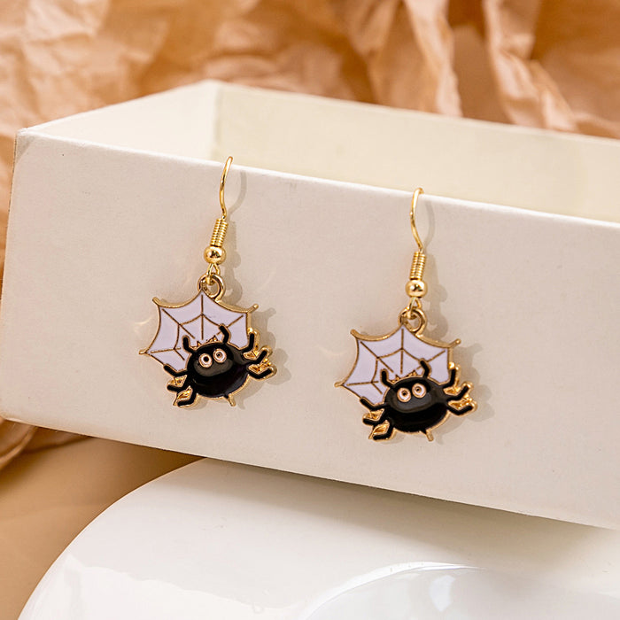 Halloween Novelty Long Hook Earrings in Eleven Motifs