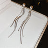 Silver Crystal Curtain