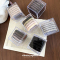 Fabric Elastic Hair Tie Five Piece Boxed Set 4 Packs view 4