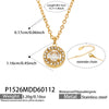 Clear Round Pendant