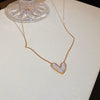 Gold Pearl Heart