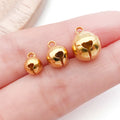 Gold-Tone Bell Metal Beads with 12 Listed Options for DIY Jewelry Making view 3