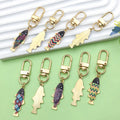 Flower Charm Keychains in 37 Pictured Variations for Bags and Keys view 2